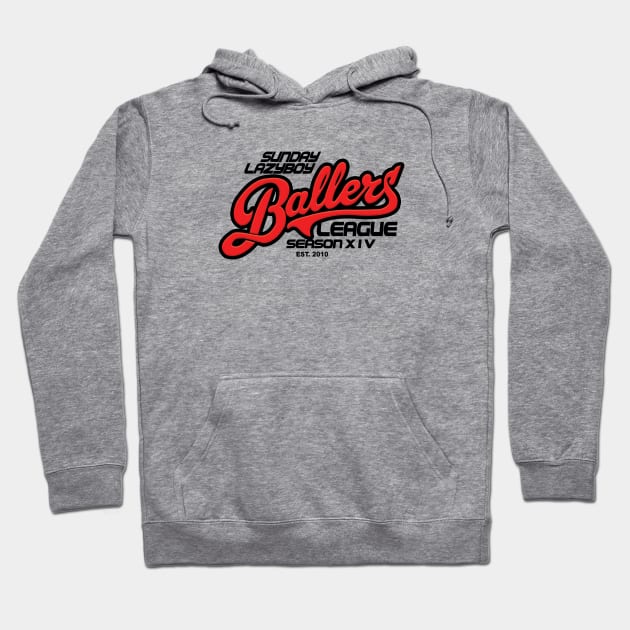 2023 Season 14 SLBBL Logo Hoodie by SundayLazyboyballers